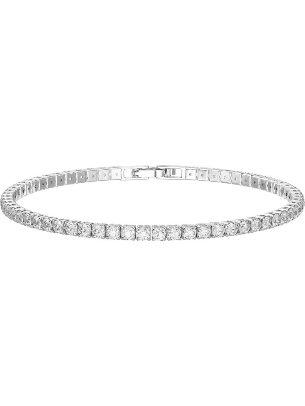 Tewiky Tennis Bracelet 14K Gold/Silver Plated 3mm Cubic Zirconia Bracelets